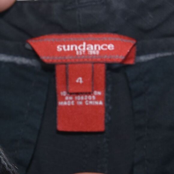 Sundance Black Cargo Shorts Women’s Size 4 Utility Outdoor Festival Core - Picture 3 of 8